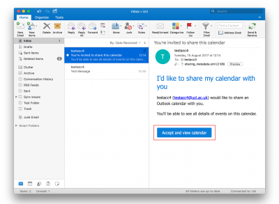 office for mac 2016 add addressee on outlook sent items